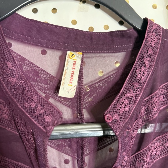 Free People Floral Purple Sleeveless Dress - Picture 7 of 10